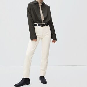 Everlane The Original Cheeky® Jean Tan Base - Size 24